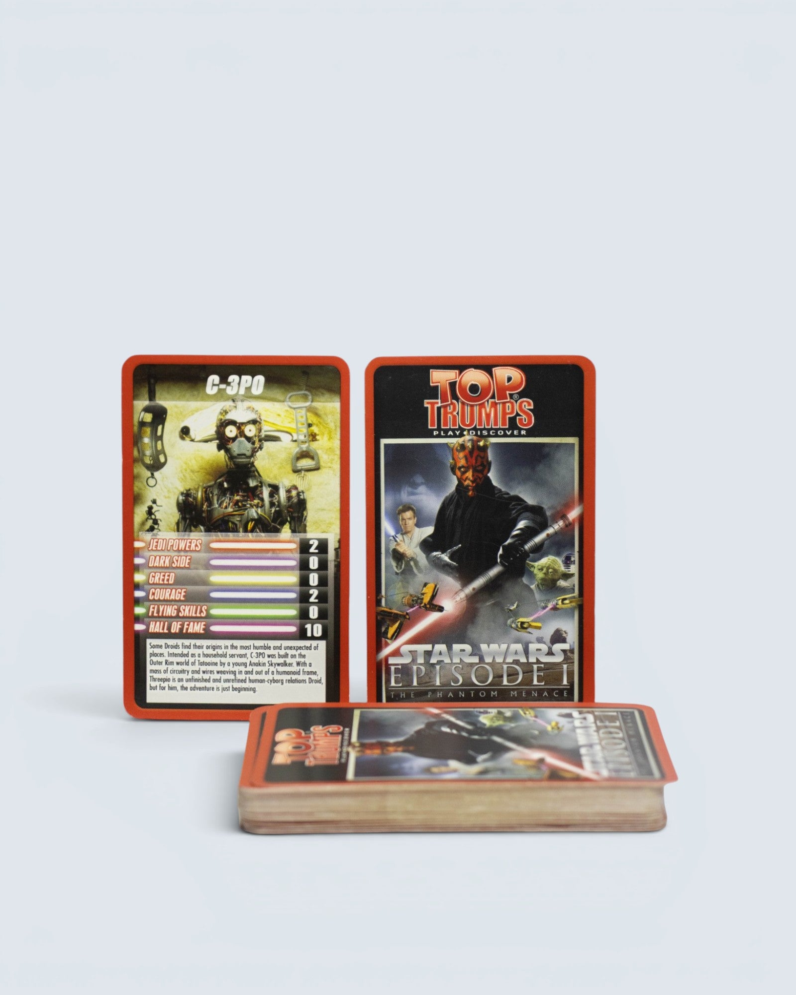 Star Wars Episode I: The Phantom Menace Top Trumps Card Game