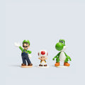 Mario Mini Figures Selection – Luigi, Toad & Yoshi