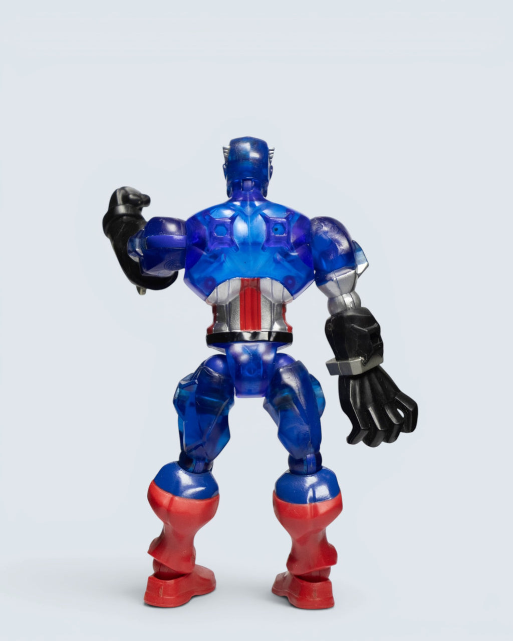 Marvel Super Hero Mashers Captain America Action Figure – Translucent Mech Variant