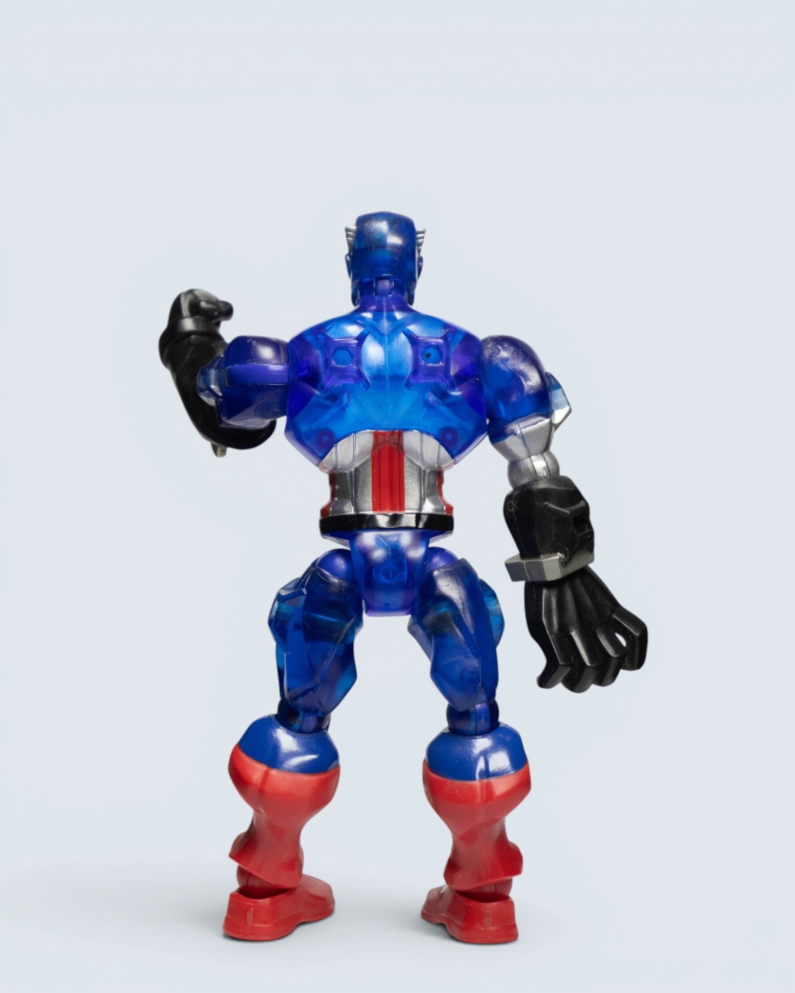 Marvel Super Hero Mashers Captain America Action Figure – Translucent Mech Variant