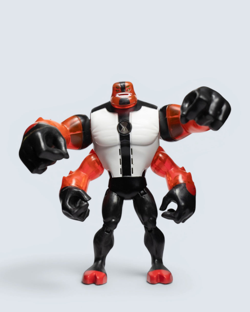 Ben 10 Four Arms Action Figure Collectible – Translucent Armor Variant
