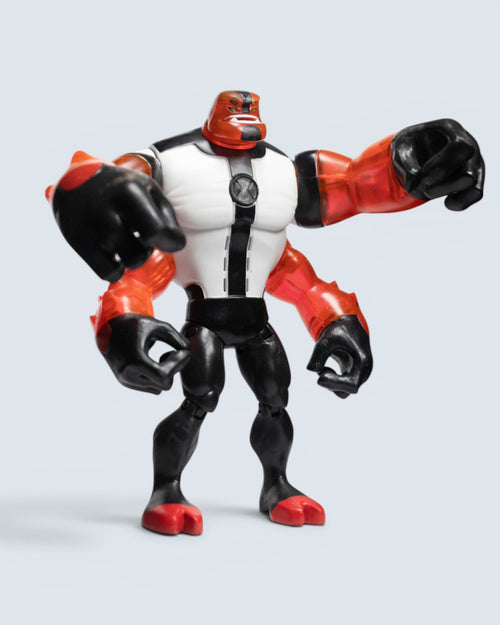 Ben 10 Four Arms Action Figure Collectible – Translucent Armor Variant
