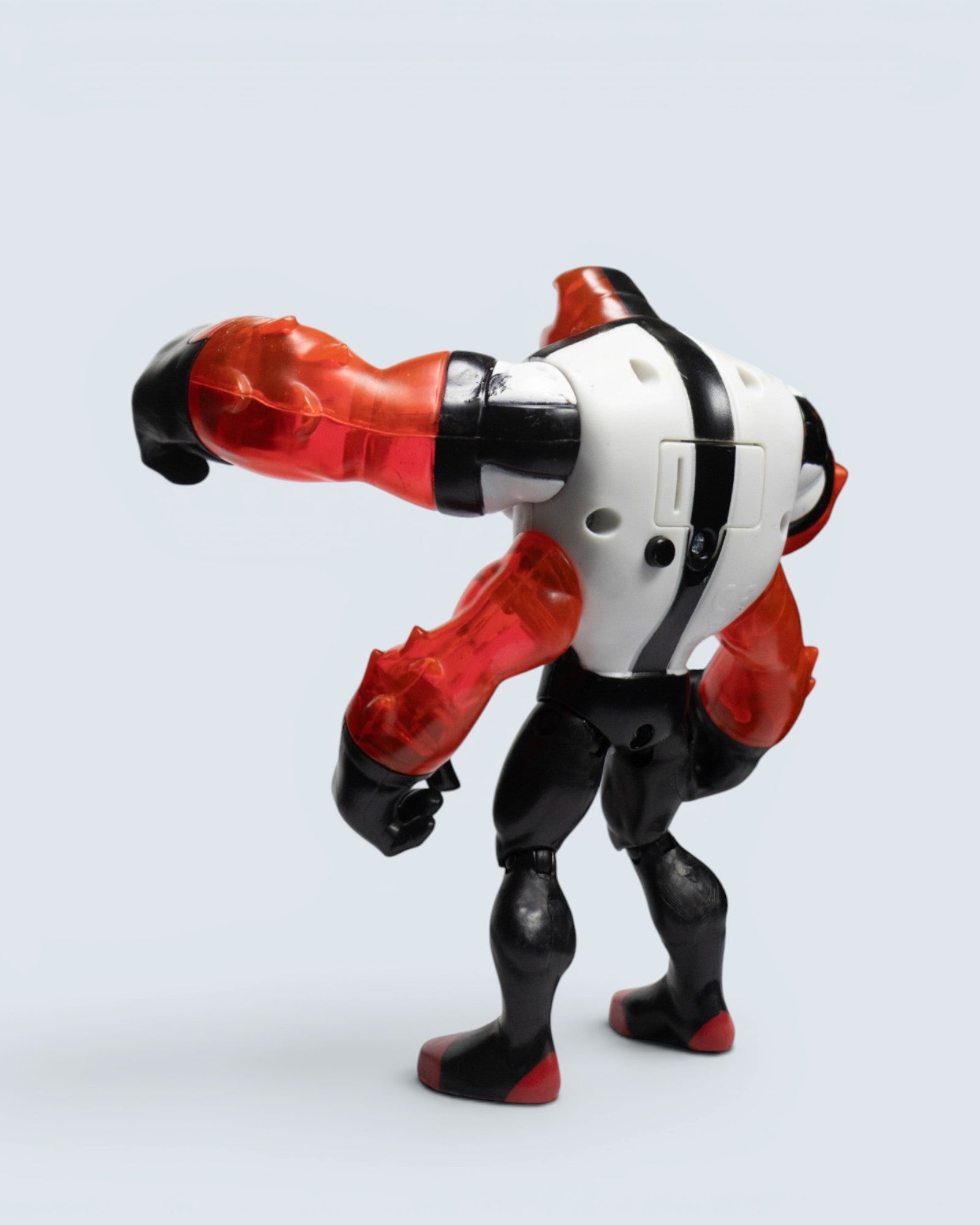 Ben 10 Four Arms Action Figure Collectible – Translucent Armor Variant