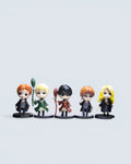 Harry Potter Wizarding World Mini Chibi Figure Set – 5-Piece Collector's Bundle