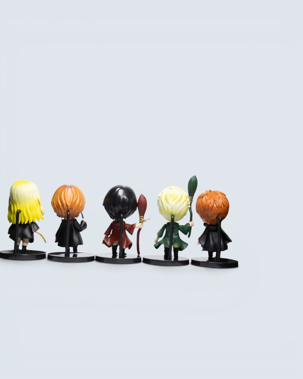 Harry Potter Wizarding World Mini Chibi Figure Set – 5-Piece Collector's Bundle
