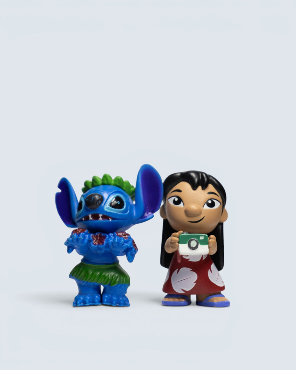 Disney Lilo & Stitch Mini Figure Set –  (2-Piece Bundle)