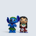 Disney Lilo & Stitch Mini Figure Set –  (2-Piece Bundle)