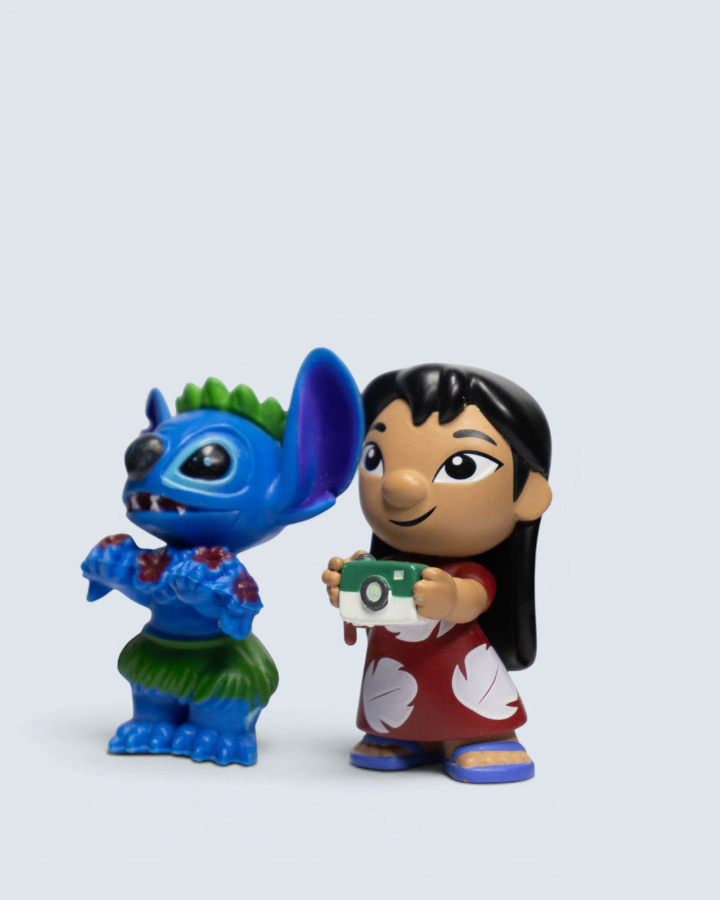 Disney Lilo & Stitch Mini Figure Set –  (2-Piece Bundle)
