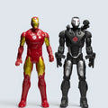 Marvel Avengers Iron Man & War Machine Action Figure Set – 2-Piece Collector's Bundle