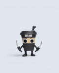Naruto Inspired Hidden Leaf Coffee Cup Ninja Mini Figure Collectible