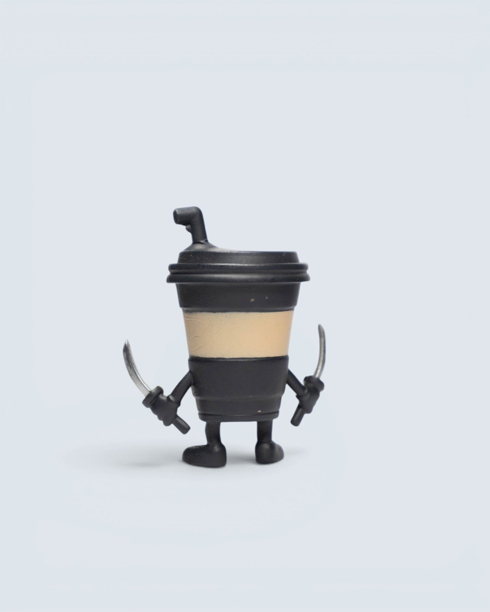 Naruto Inspired Hidden Leaf Coffee Cup Ninja Mini Figure Collectible