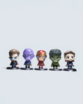 Marvel Avengers Mini Chibi Figure Set – 5-Piece Infinity Saga Collector's Bundle
