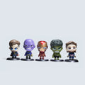 Marvel Avengers Mini Chibi Figure Set – 5-Piece Infinity Saga Collector's Bundle