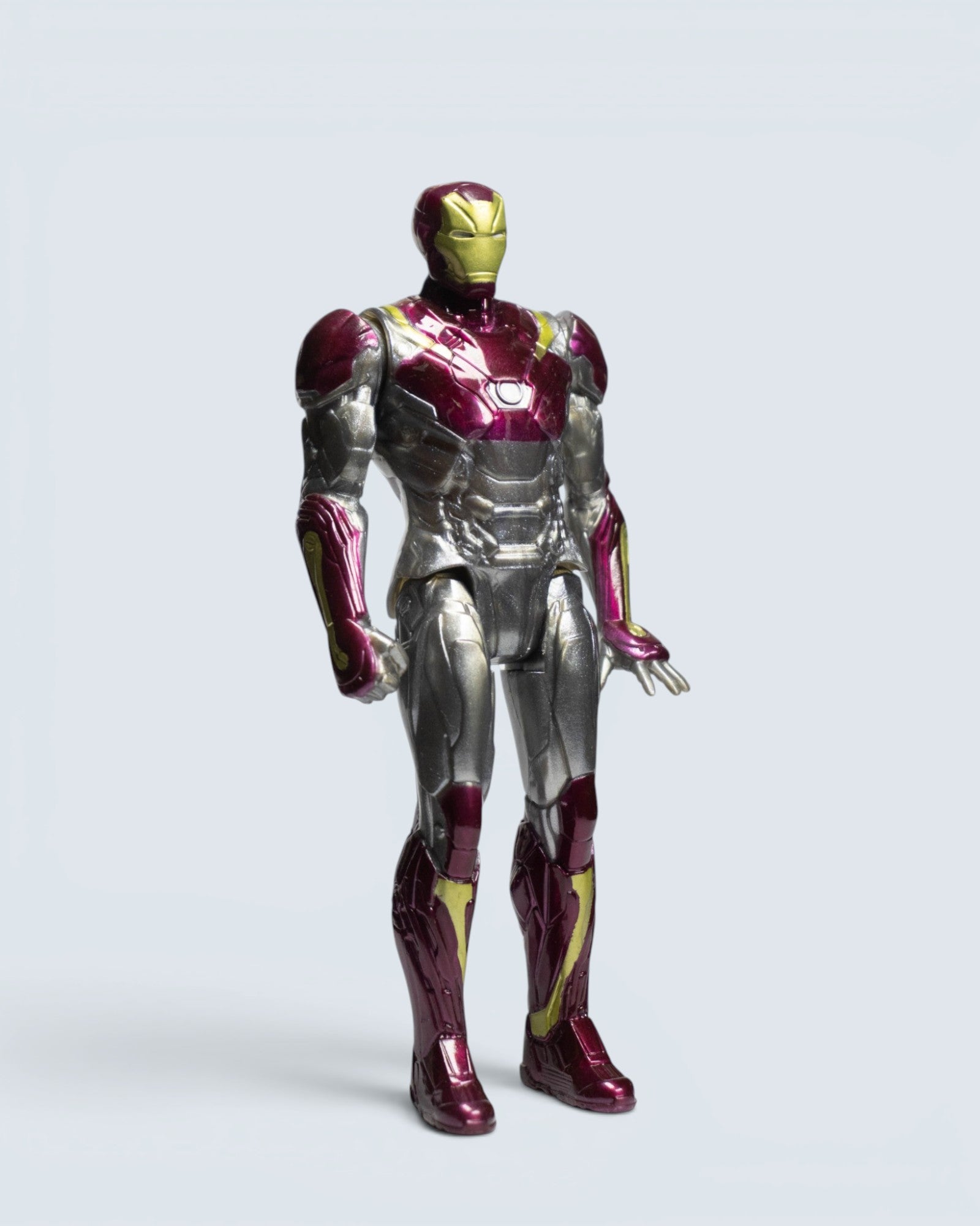 Marvel Avengers Iron Man Concept Series Silver & Magenta Armor Action Figure