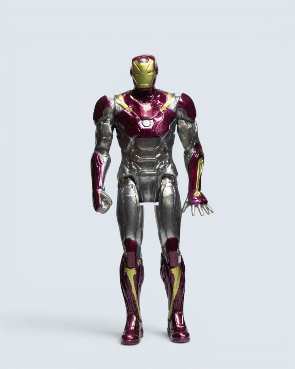 Marvel Avengers Iron Man Concept Series Silver & Magenta Armor Action Figure