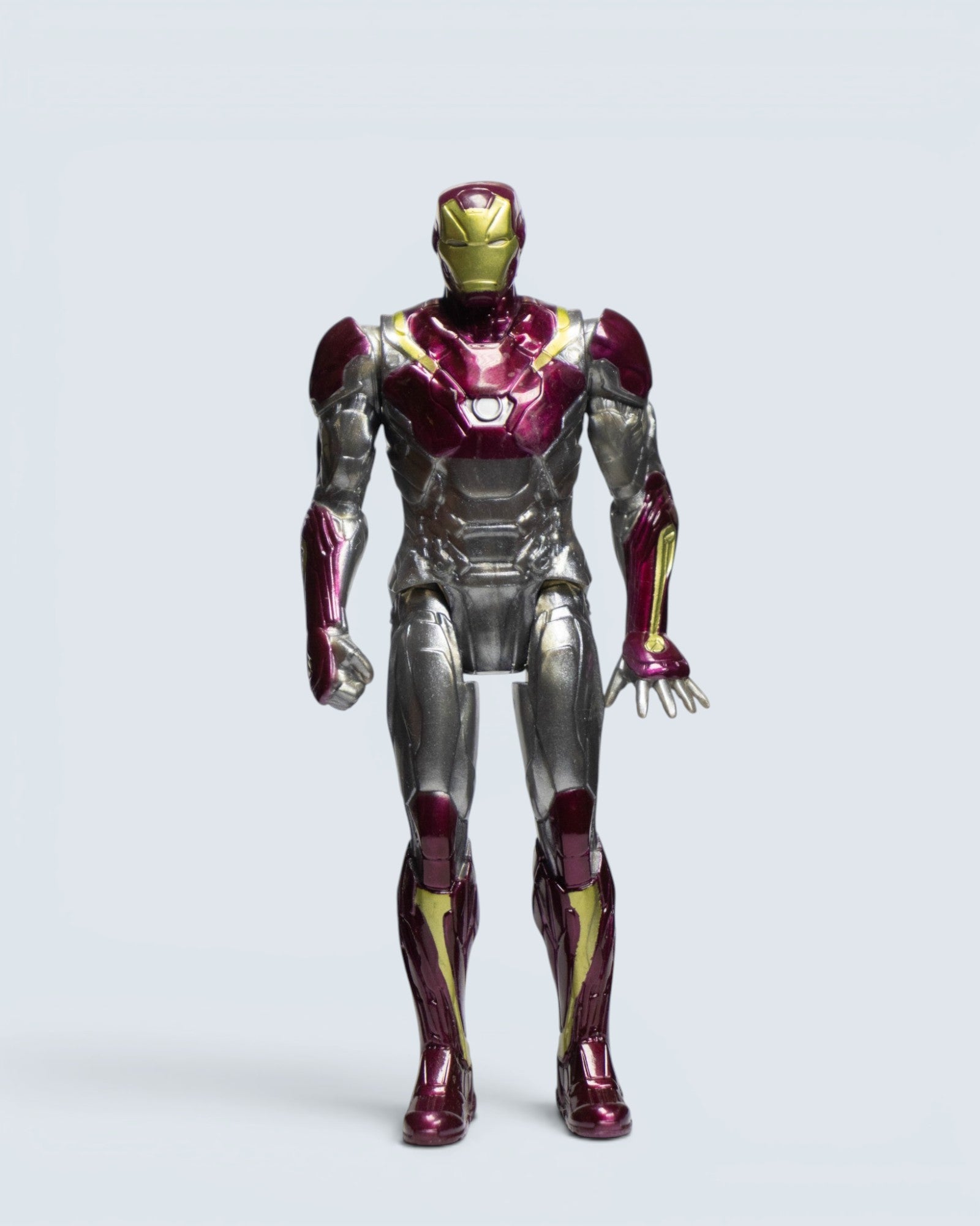 Marvel Avengers Iron Man Concept Series Silver & Magenta Armor Action Figure