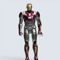 Marvel Avengers Iron Man Concept Series Silver & Magenta Armor Action Figure