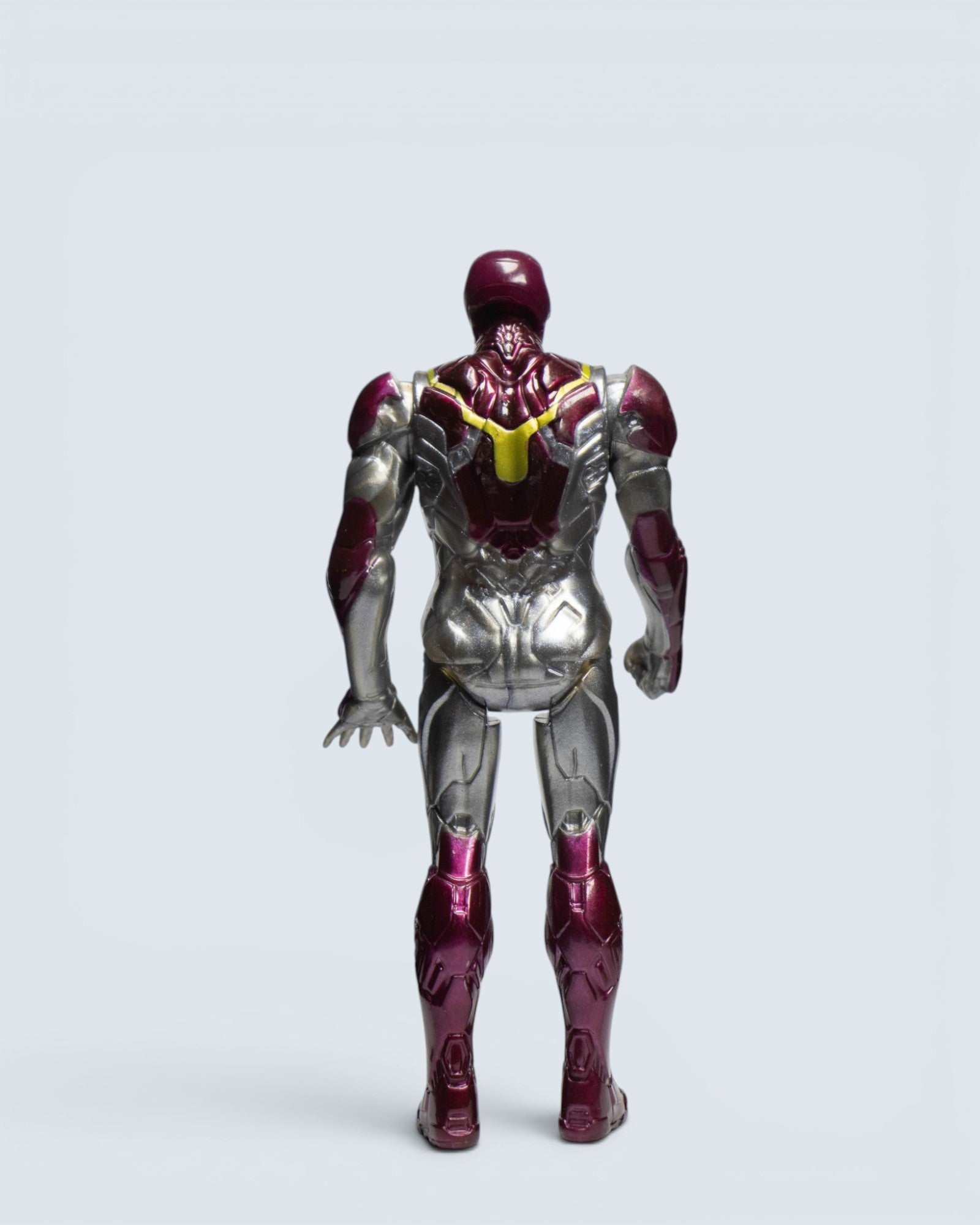 Marvel Avengers Iron Man Concept Series Silver & Magenta Armor Action Figure