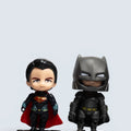 DC: Superman & Armored Batman Mini Chibi Figure Set – 2-Piece Collectible Bundle