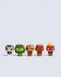 Marvel Universe 5-Piece Mini FunkoPop Bundle