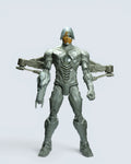 DC Justice League Cyborg 12-Inch Action Figure with Armor Blaster Wings