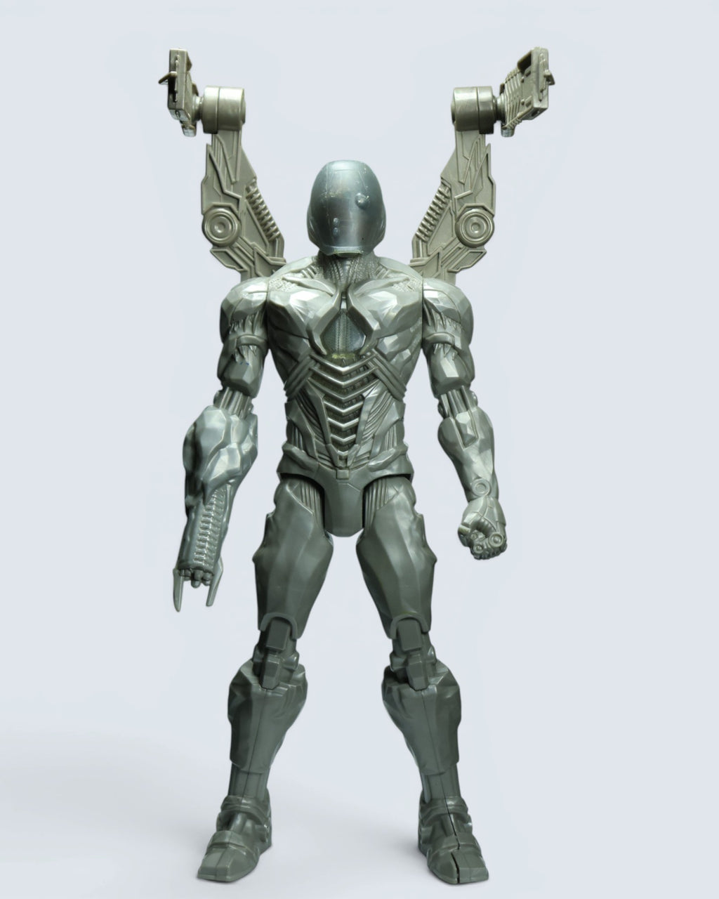 DC Justice League Cyborg 12-Inch Action Figure with Armor Blaster Wings