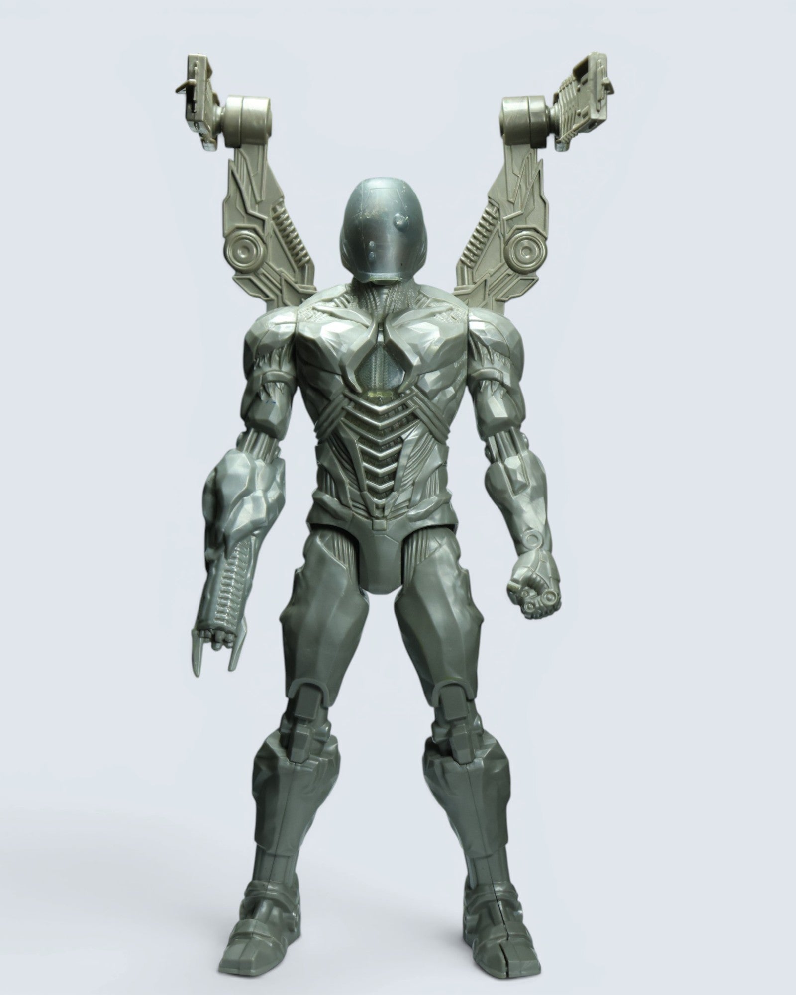 DC Justice League Cyborg 12-Inch Action Figure with Armor Blaster Wings