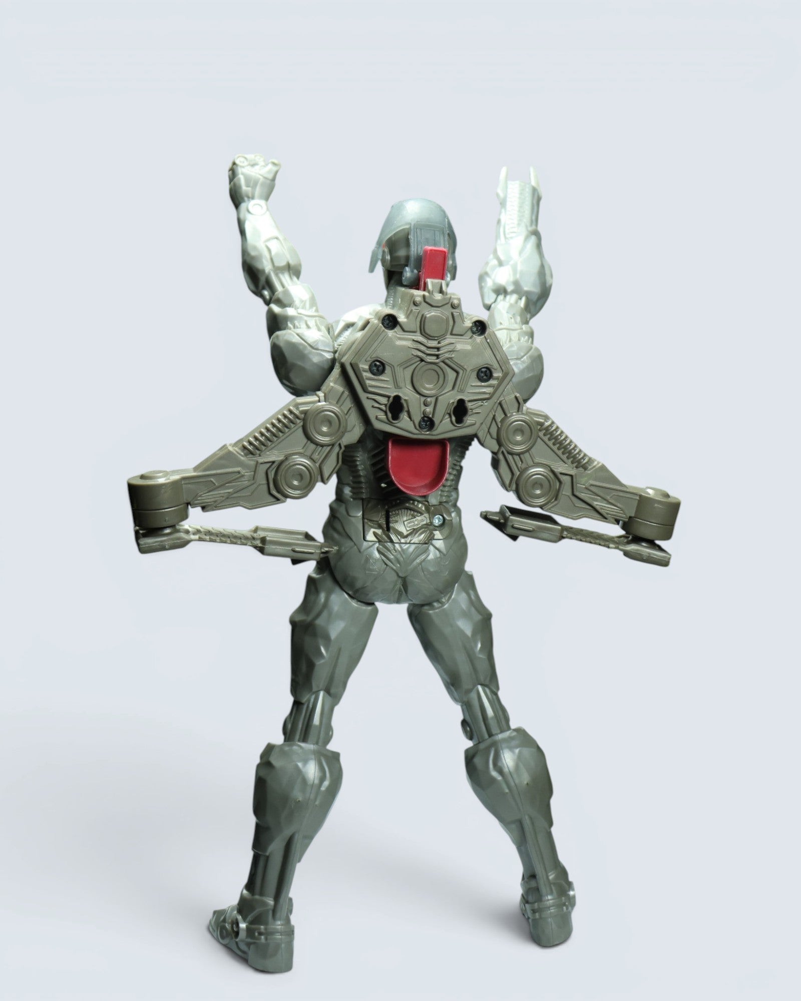 DC Justice League Cyborg 12-Inch Action Figure with Armor Blaster Wings