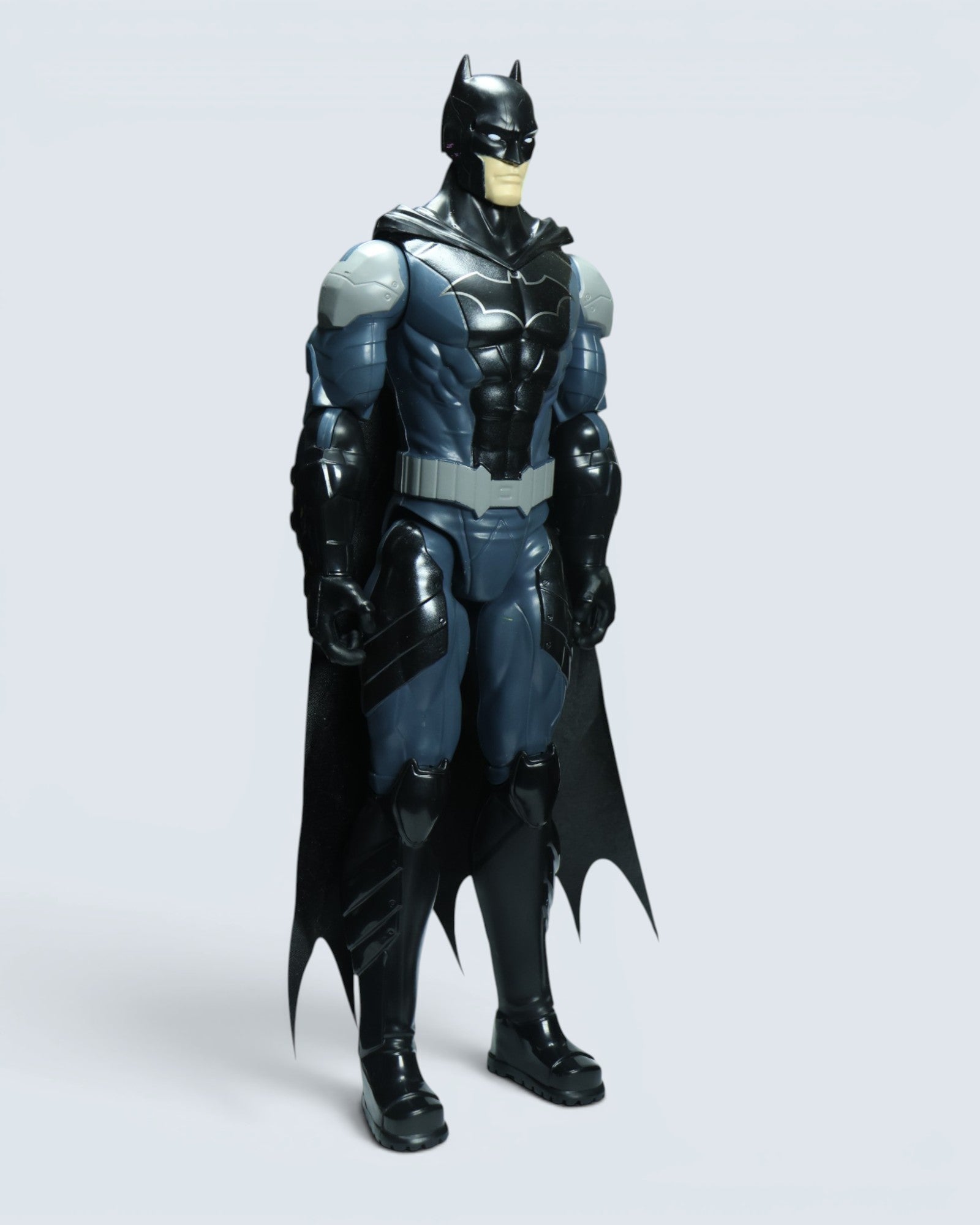 DC Comics Batman 12-Inch Action Figure (Black & Grey Tactical Suit)