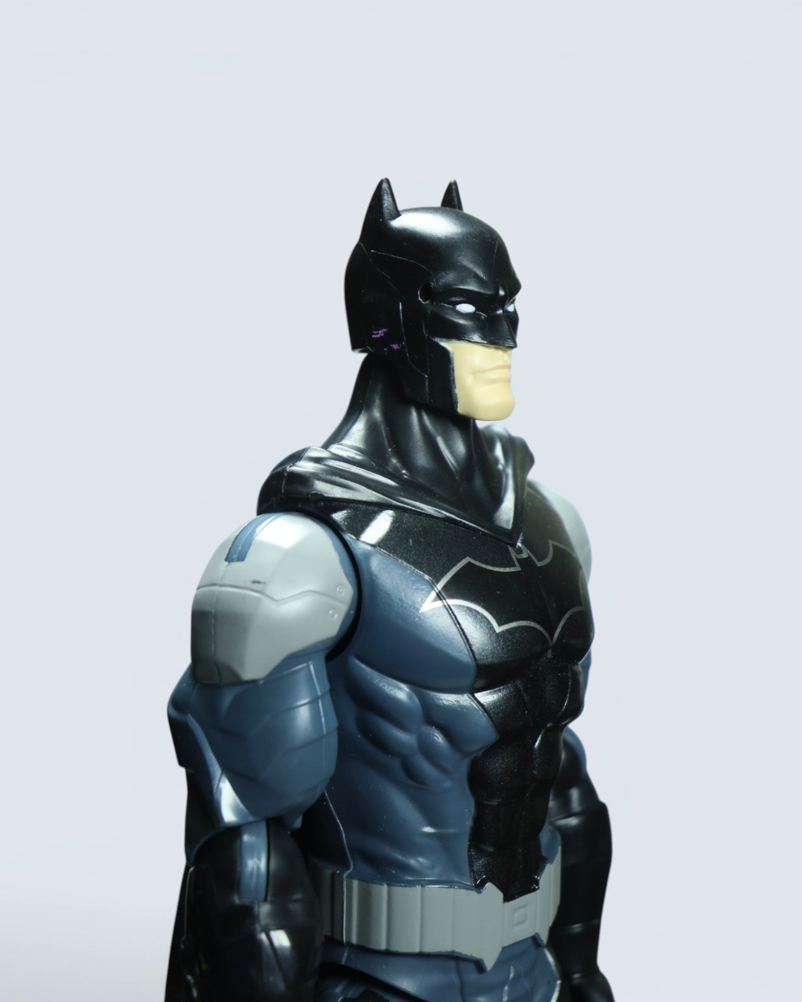 DC Comics Batman 12-Inch Action Figure (Black & Grey Tactical Suit)