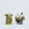 Skylanders Trap Team Dragon's Peak & Pirate Sea Storm Level Pack Items Bundle