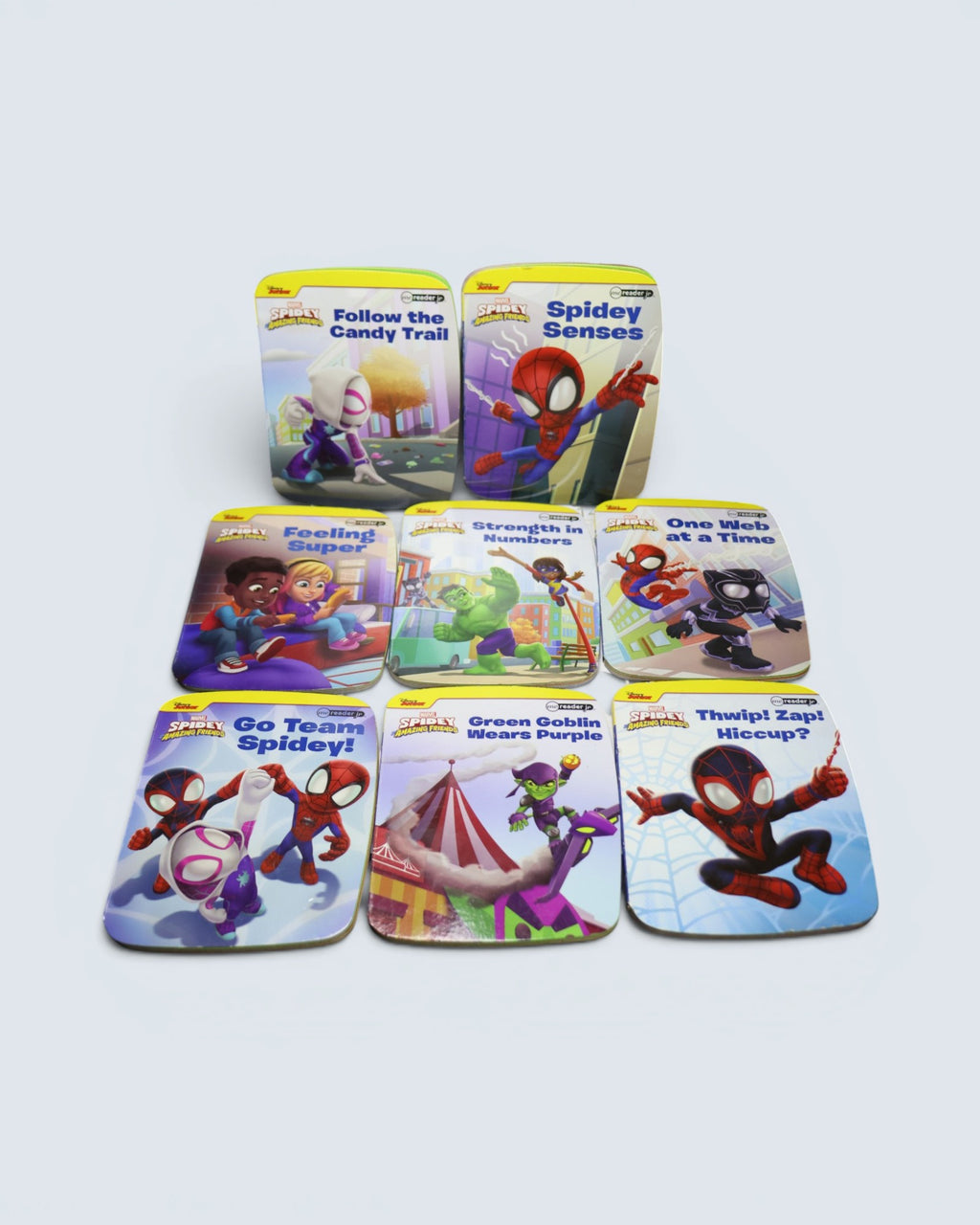 Marvel Spidey and His Amazing Friends Me Reader Jr. 8-Book Box Set & Story Collection