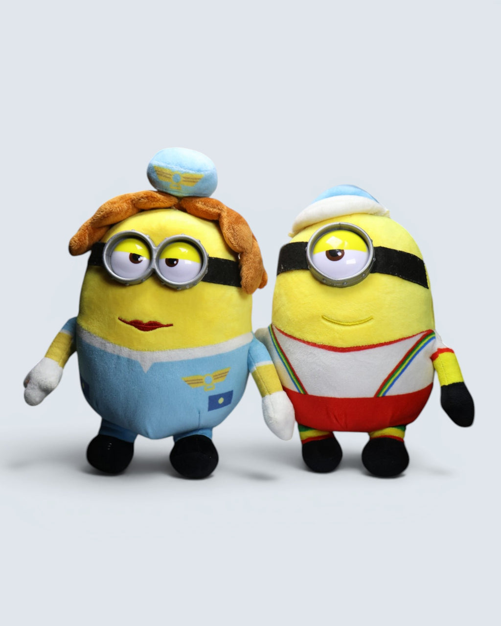 Despicable Me Minions Flight Attendant & Sailor Stuffed Plush Bundle