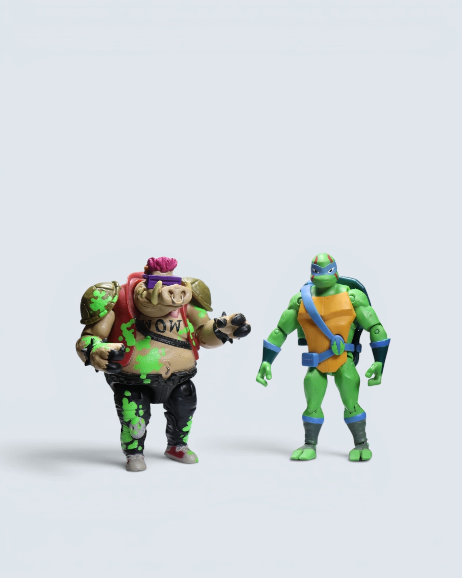Teenage Mutant Ninja Turtles: Mutant Mayhem Bebop & Leonardo Action Figure Set (2-Piece)