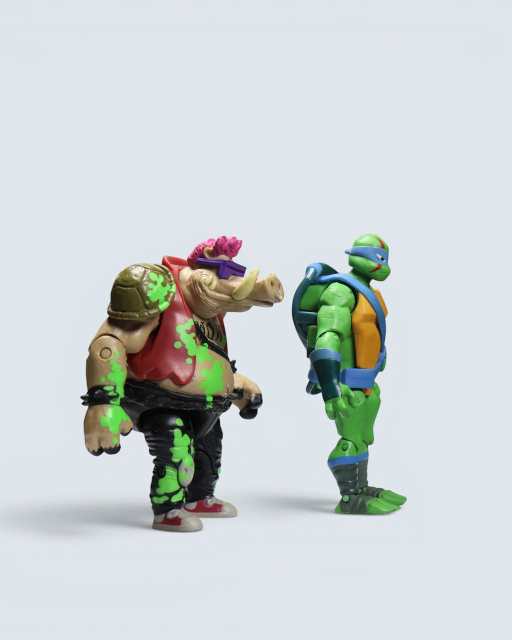 Teenage Mutant Ninja Turtles: Mutant Mayhem Bebop & Leonardo Action Figure Set (2-Piece)