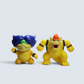 Mario Bowser and Ludwig von Koopa Action Figure Set