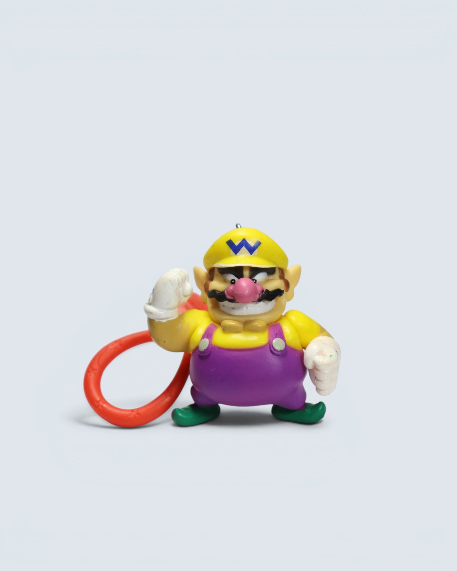 Mario Wario Collectible Keychain Figure