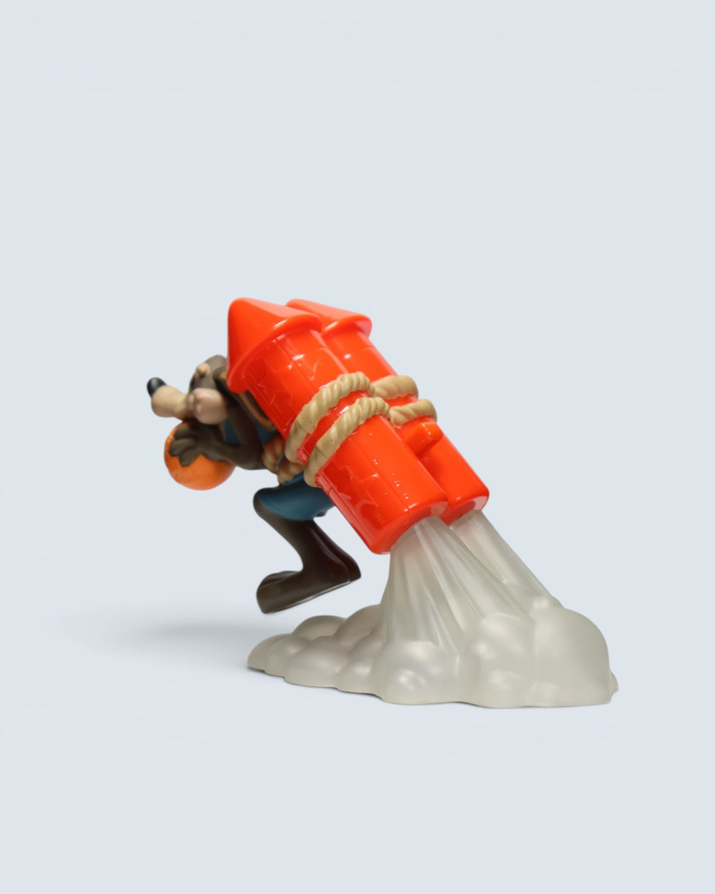 Looney Tunes Wile E. Coyote on Rocket Figure