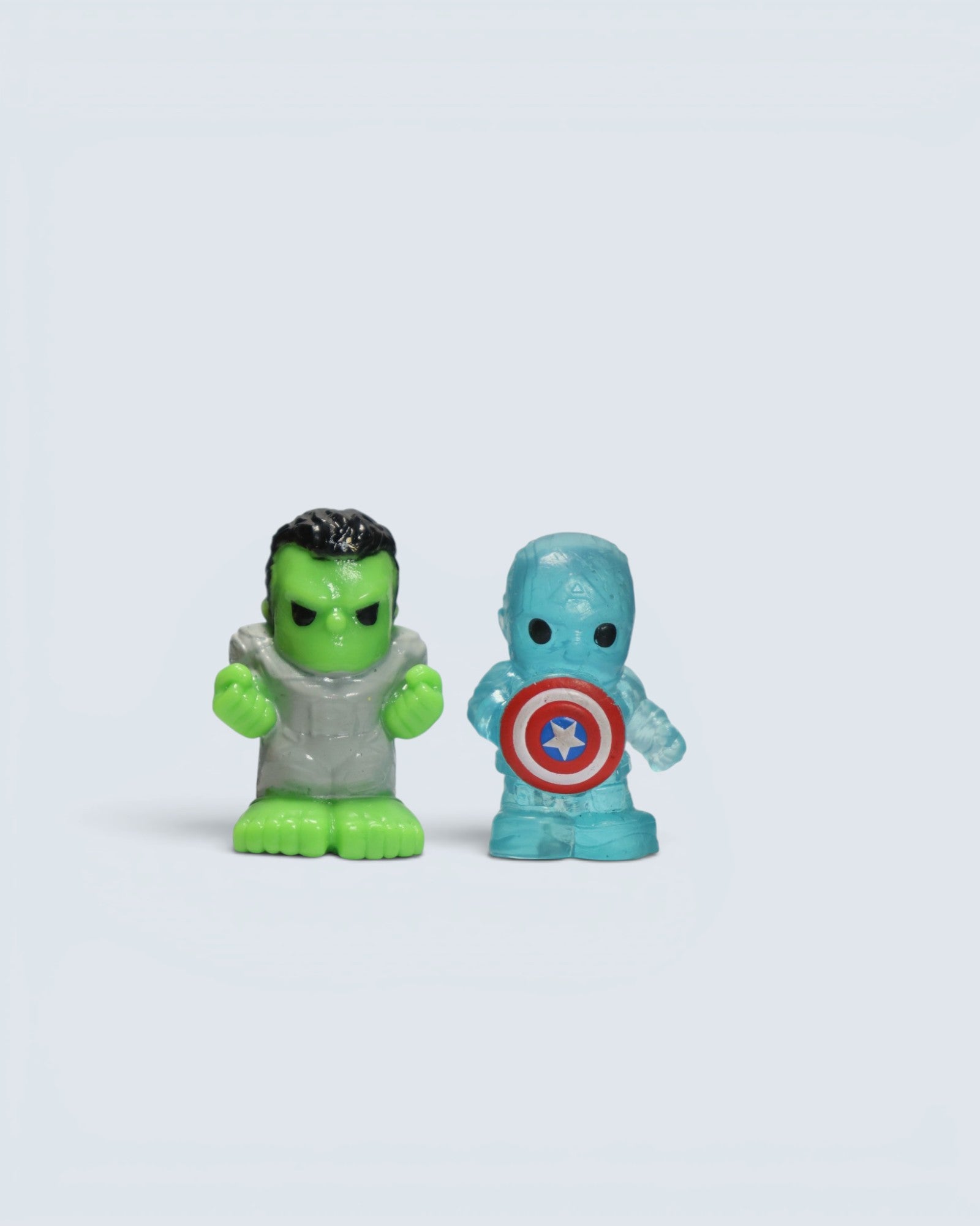 Marvel Avengers Hulk and Captain America Ooshies Figure Bundle