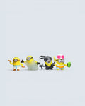 Despicable Me Minions Assorted Costume Figure Set (4-Piece Bundle)