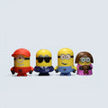 Despicable Me Minions Figure Set (4-Piece Bundle)