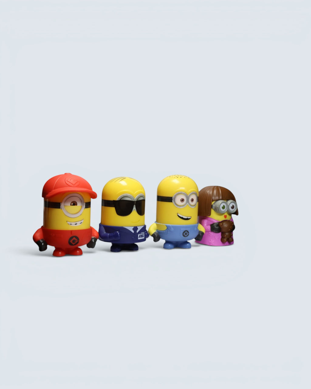 Despicable Me Minions Figure Set (4-Piece Bundle)