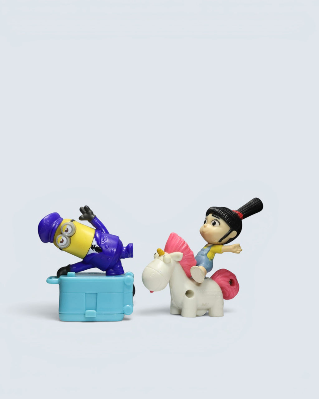 Despicable Me Minion, Agnes, and Fluffy Unicorn Figure Set