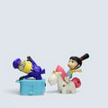 Despicable Me Minion, Agnes, and Fluffy Unicorn Figure Set