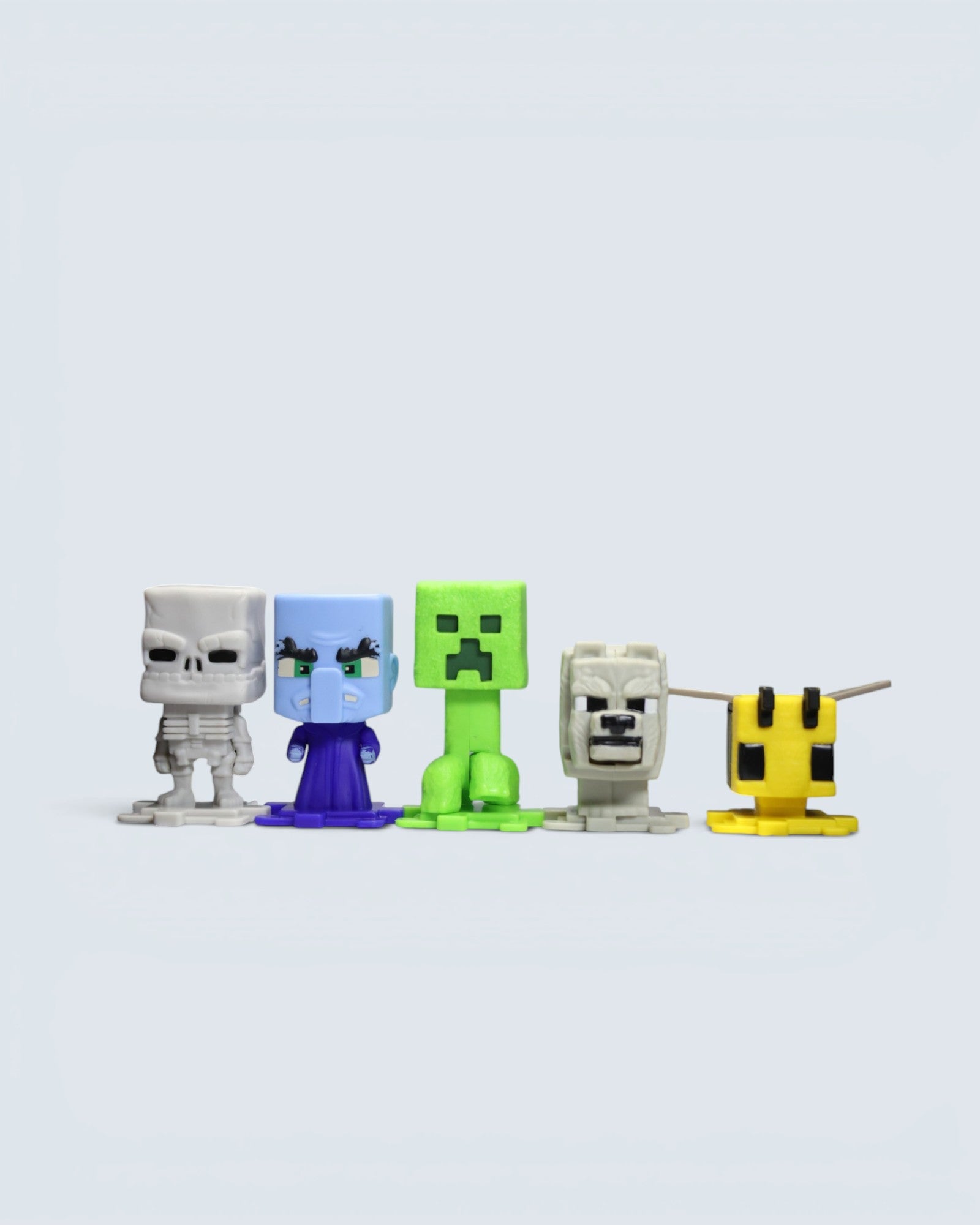 Minecraft Character Figure Set (5-Piece Bundle)