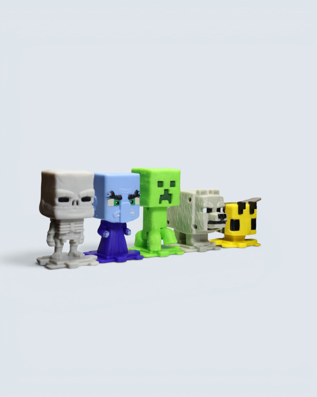 Minecraft Character Figure Set (5-Piece Bundle)