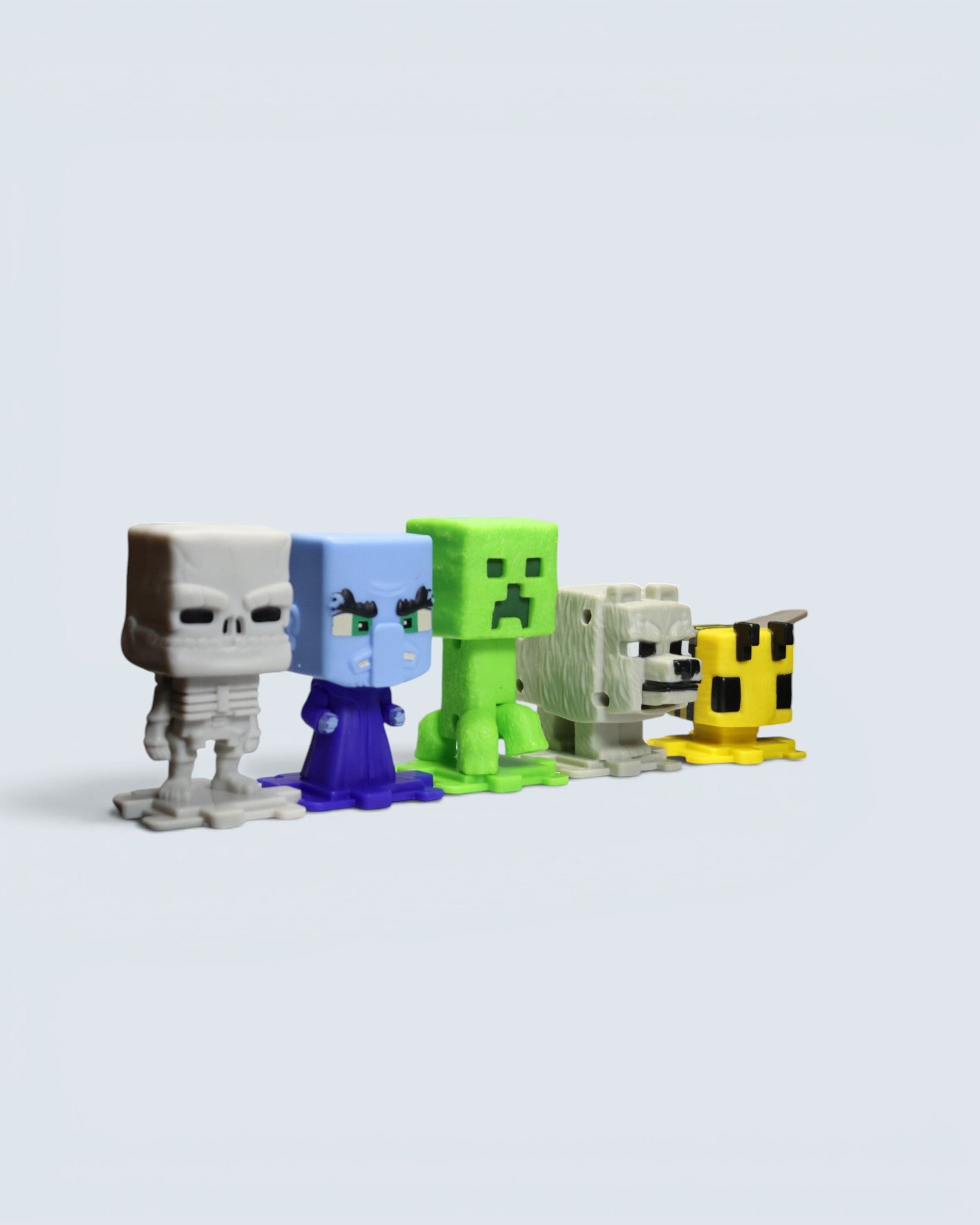 Minecraft Character Figure Set (5-Piece Bundle)