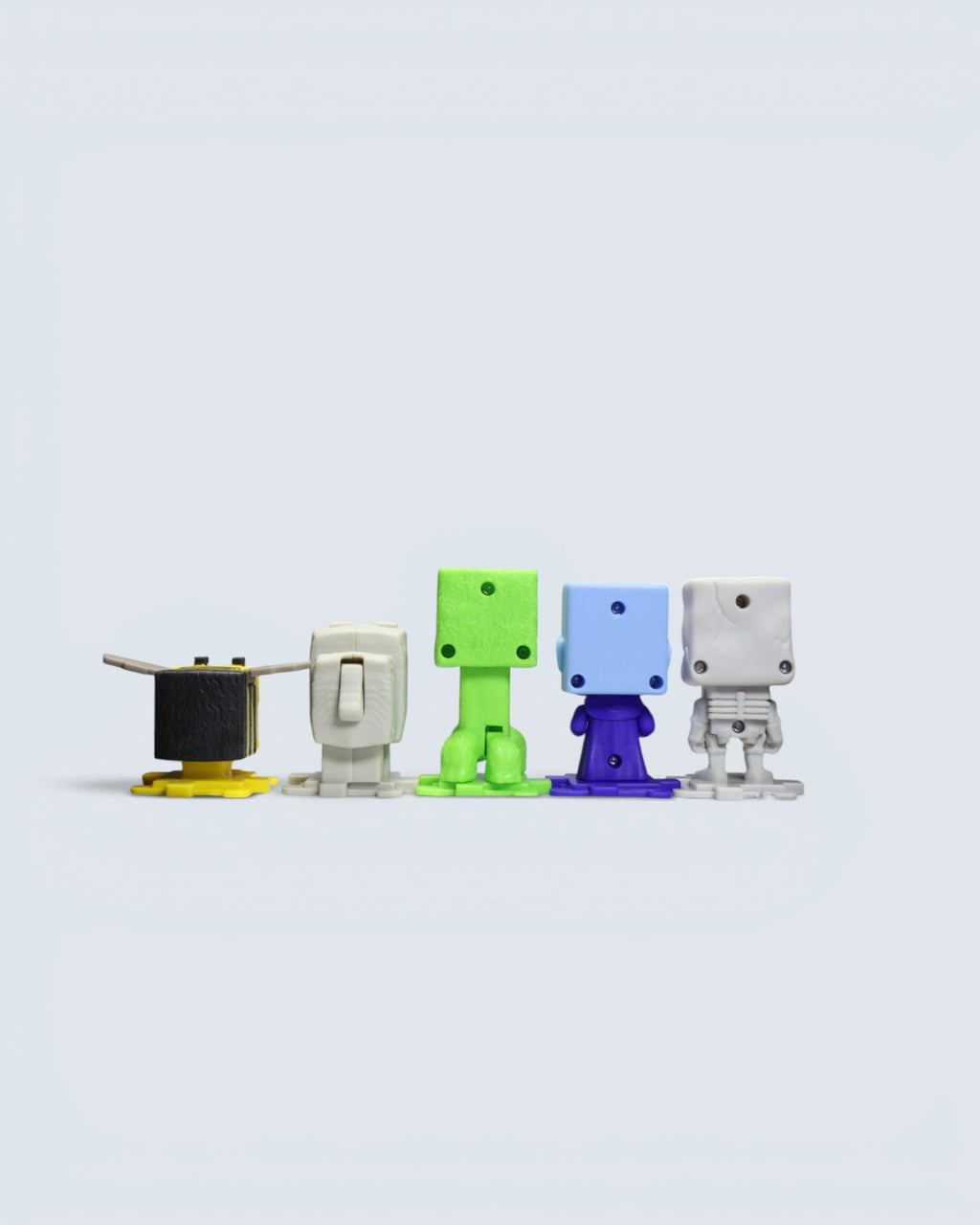 Minecraft Character Figure Set (5-Piece Bundle)