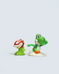 Mario - Yoshi and Piranha Plant Figure Set