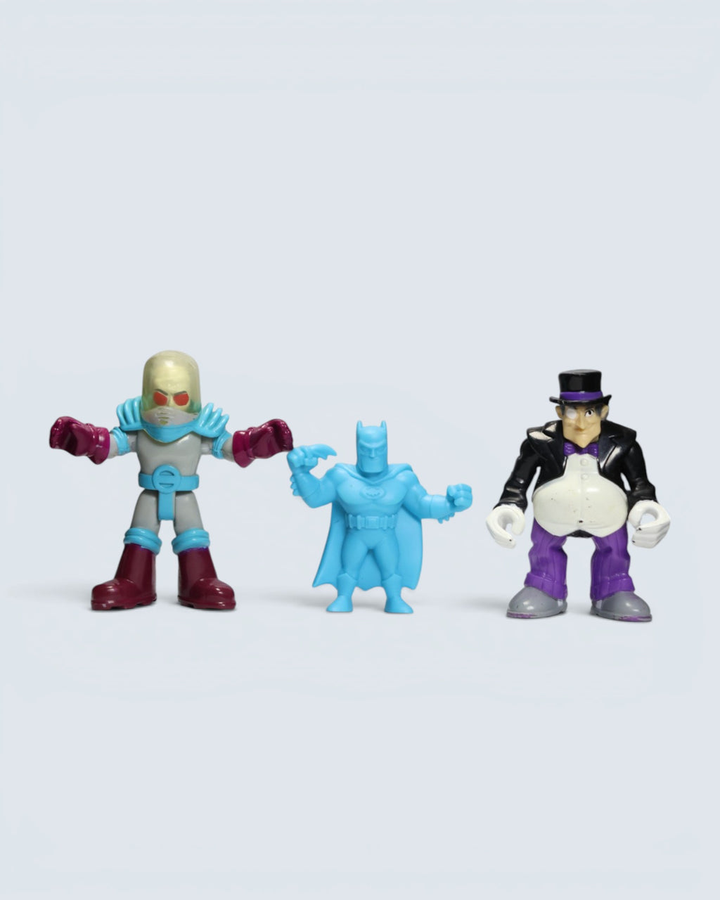 DC Comics Batman, Mr. Freeze, and Penguin Figure Set